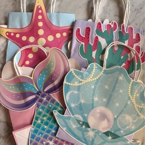 Mermaid and Sea Creature Party Gift Bags